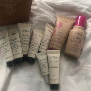 Aveda Cherry Almond Hair and Body Product Samples